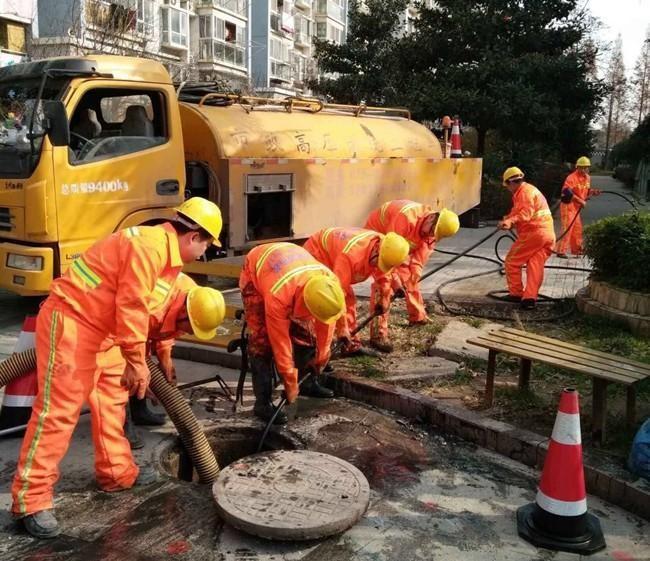 柳林市政管道清淤