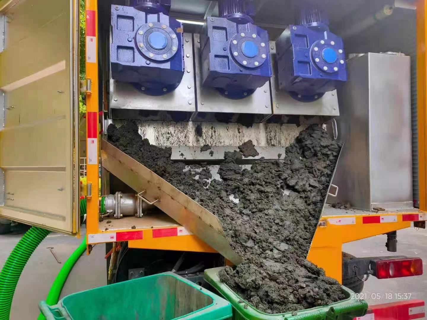 柳林化粪池清掏城市维护站-泥浆净化干湿分离处理